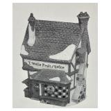 Department 56 Heritage Village Collection Thomas Kersey Coffee House, T. Wells Fruit & Spice Shop and The Wool Shop