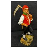 Vintage Hand Carved Norwegian Figurine