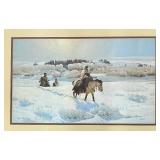 Winter Trail Limited Edition Print by John Clymer
