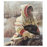 Winter Trail Limited Edition Print by John Clymer