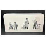 Department 56 Dickens Village Series Ivy Glen Church, Vision of a Christmas Past, Old Michael Church and A Christmas Carol Morning