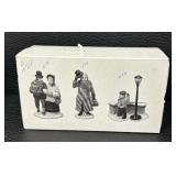 Department 56 Dickens Village Series Ivy Glen Church, Vision of a Christmas Past, Old Michael Church and A Christmas Carol Morning