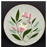 Vintage Stangl Pottery Pink Lily Plates