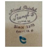 Vintage Stangl Pottery Dahlia Plates, Saucers and Cups