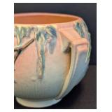 Roseville Moss Pink Jardiniere