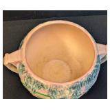 Roseville Moss Pink Jardiniere