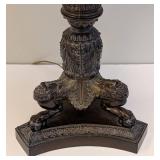 Elegant Dark Bronze Table Lamp