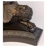 Elegant Dark Bronze Table Lamp