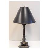 Elegant Dark Bronze Table Lamp