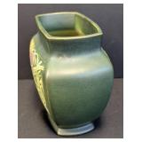 Antique Roseville Rosecraft Paneled Rare Pillow Vase