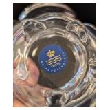 Kosta Boda and Royal Copenhagen Crystal Votive Holders