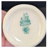 Pair of Miniature Belleek Porcelain Vases