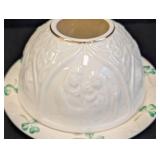 Belleek Porcelain Nativity Votive Holder