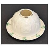 Belleek Porcelain Nativity Votive Holder