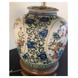 Vintage Asian Style Ceramic Table Lamp