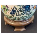 Vintage Asian Style Ceramic Table Lamp