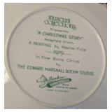 Boehm and Lenox Christmas Plates