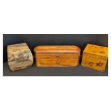 Trio of Decorative Boxes