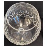 Galloway Crystal Snifter and Rocks Glasses