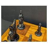 Vintage Chess Set (Missing Pawns Found)