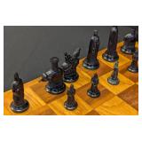 Vintage Chess Set (Missing Pawns Found)