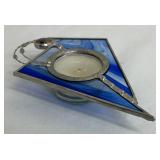 Stunning Stained Glass Tea Light Candle Holder by Tone Snarud