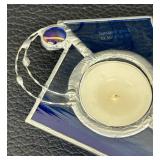 Stunning Stained Glass Tea Light Candle Holder by Tone Snarud