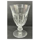 Set of Kosta Boda Crystal Bergh Claret Stemware
