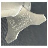 Norwegian Pewter Viking Longboat Decorative Figurine by Tinn