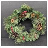 Lovely Wreath and Centerpiece