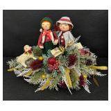 Lovely Wreath and Centerpiece