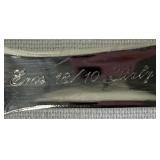 Vintage EME Napoleon Limeon Green Breakfast Forks