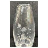 Lovely Etched Vintage Vase