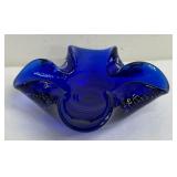 Cobalt Blue Magnor of Norway Controlled Bubble Bowl