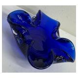 Cobalt Blue Magnor of Norway Controlled Bubble Bowl