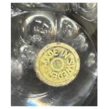 Beautiful Controlled Bubble Art Glass Paperweight by Sault