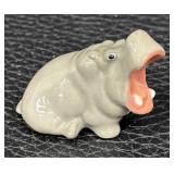 Adorable Bing & Grøndahl Elephant and Russian Hippo Figurine