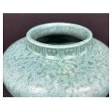 Vintage Roseville Mottled Tourmaline Vase