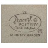 Vintage Stangl Pottery Country Garden Bowl and Skillets