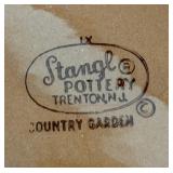 Vintage Stangl Pottery Country Garden Plates, Bows, Serving Platter, Cruet, Saucers and More!