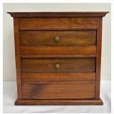Vintage Wooden Dresser Box