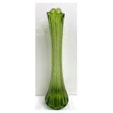 Vintage LE Smith Swung Vase with Ribbed Contours