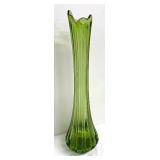Vintage LE Smith Swung Vase with Ribbed Contours