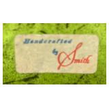 Vintage LE Smith Swung Vase with Ribbed Contours