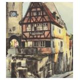 Rothenburg Tauber Framed Print by Ernst Geissendorfer