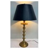 Beautiful Vintage Brass Table Lamp