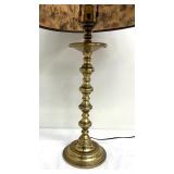 Beautiful Vintage Brass Table Lamp