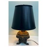 Vintage Footed Table Lamp