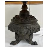 Vintage Footed Table Lamp