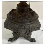 Vintage Footed Table Lamp
